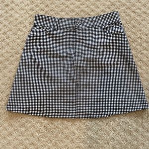 Brandy Melville black and white skirt